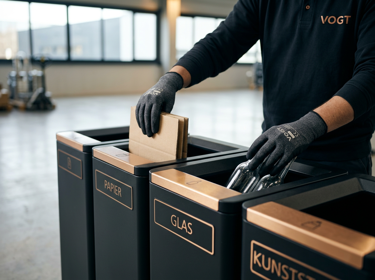 Nachhaltige Entsorgung und Recycling bei Entrümpelung